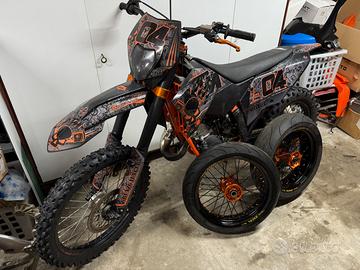 Ktm exc 125 2011 sixdays motard enduro