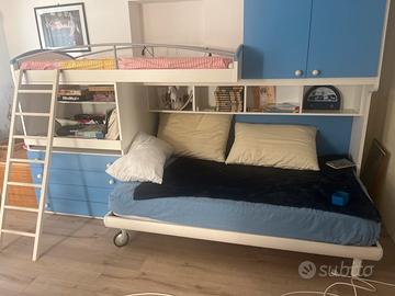 Cameretta bimba con letto a castello