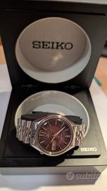 Seiko texturizzato Brown con scatola seiko