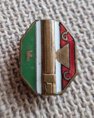 Spilla Distintivo Fascismo Fascista FGC Mussolini