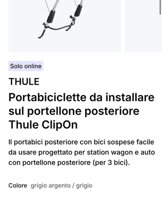 Portabici thule