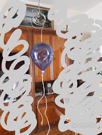 Palloncino in vetro per arredo. Nuovo