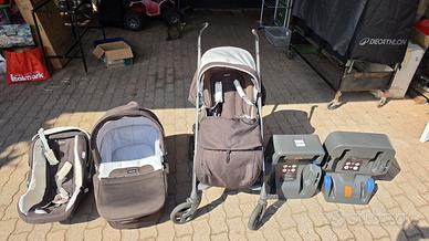 Trio Inglesina Trilogy completo + 2 basi auto