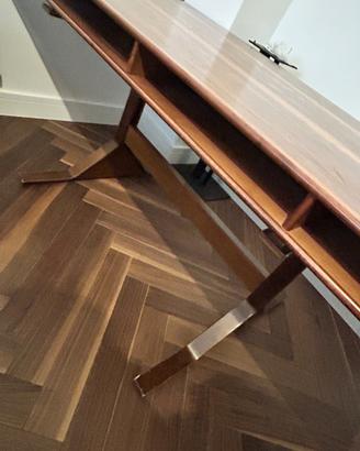 Scrivania di modernariato originale design Bernini