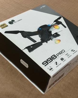 Drone 998 Pro 4K come nuovo, completo