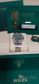 Rolex datejust 31 mm GREEN MINT MARZO 2026 NUOVO