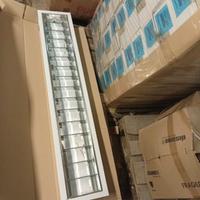 Plafoniere a griglia neon garage,officina,uffici