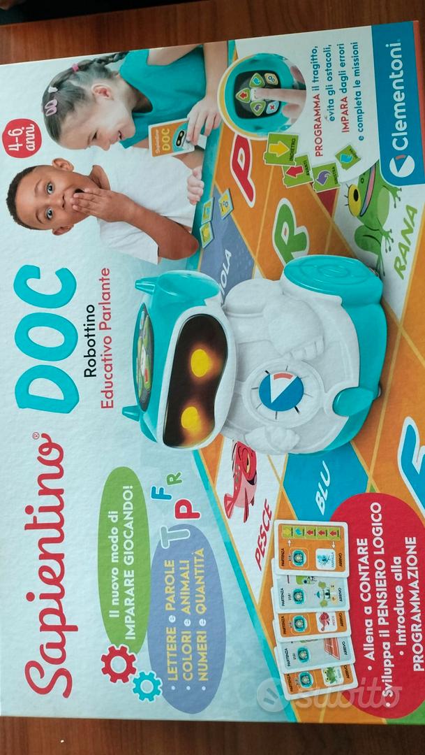 Clementoni Sapientino Doc Robot Robottino Educativo e