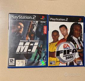 Giochi PS2 Solo Custodia e Manuale