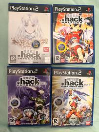 Serie .hack ps2 completa dot hack