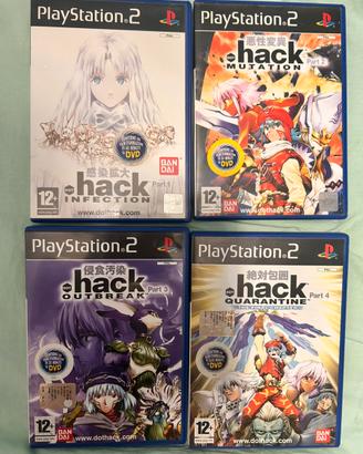 Serie .hack ps2 completa dot hack