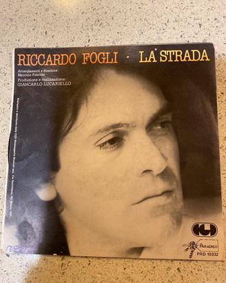 DISCO VINILE 45 GIRI RICCARDO FOGLI