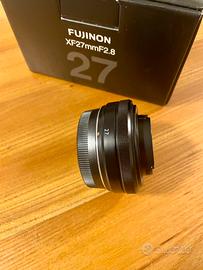 Obiettivo Fujifilm Fujinon xf27