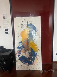 Quadro moderno astratto 60x120
