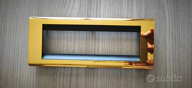 Placca Bticino Living classic 4716O colore oro