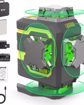 Livella laser LasGoo LG-4D 16 4x360 Unica Nuova