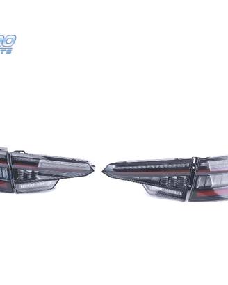 FANALI PER AUDI A4 S4 B9 8W SEDAN 15- LED NERO FUM