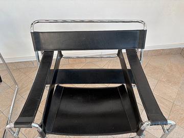 2 sedie Wassily Breuer originali anno 1987
