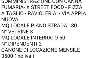 Attivita' ristorativa canna fumaria