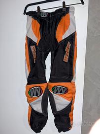 Completo motocross bambini 7-8 anni