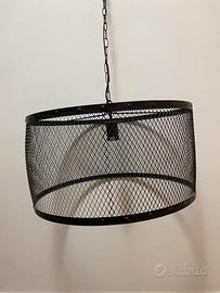 Lampadario stile industriale