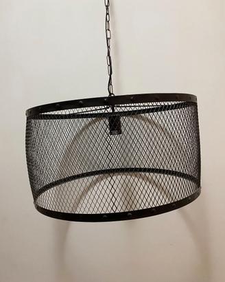 Lampadario stile industriale
