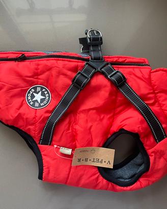 🐕 Giubbottino Invernale con Pettorina Integrata –