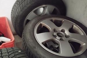 4 gomme invernali polo Volkswagen più accessori