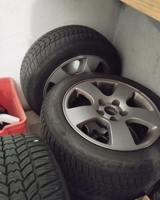 4 gomme invernali polo Volkswagen più accessori