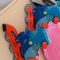 piattini a rotelle con caschetto 