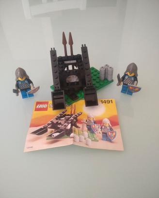 Set lego castle 1491 completo con figure e istruzi