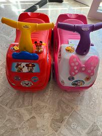 Macchinine Minnie e topolino