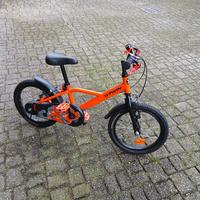 Bici Btwin 500 Robot - 4/6 anni +barra+protezioni