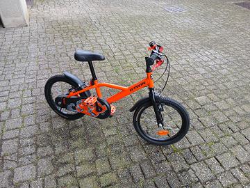 Bici Btwin 500 Robot - 4/6 anni +barra+protezioni