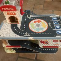 Gioco garage legno