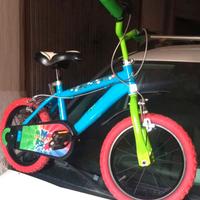 Bicicletta numero 14 cartoons Superpigiamini