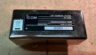 Icom FL 53a filtro CW