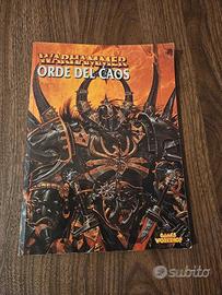 Warhammer Orde del Caos Libro