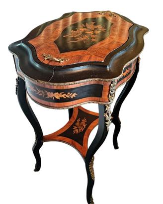 Tavolino Fioriera Napoleone III. Fine '800.