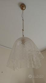 Lampadario vintage di murano MURRINA