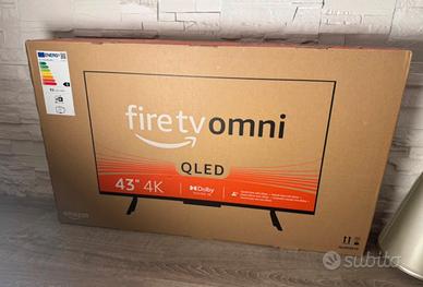 📺 Amazon Fire TV Omni QLED 43" 4K NUOVO SIGILLATO