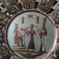 Piatto egizio da parete 