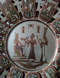 Piatto egizio da parete 