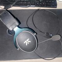 cuffie fnatic con microfono + pad volume