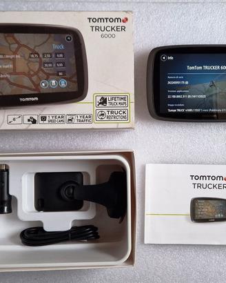 NAVIGATORE TOMTOM TRUCKER 6000 CAMION AUTOBUS ADR