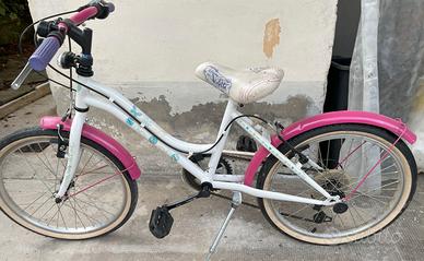 Bicicletta violetta 20" - 6 Velocita
