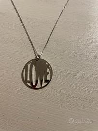 Collana in argento Pianegonda