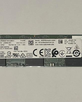 SSD 512 GB Nvme Intel 660p