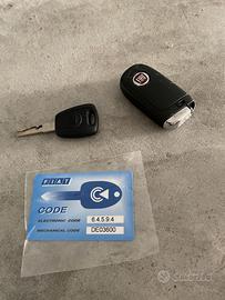 Chiave e telecomando Fiat autovettura punto panda