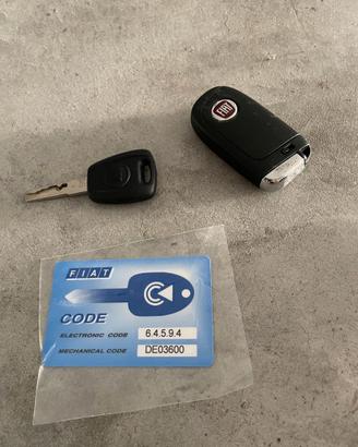 Chiave e telecomando Fiat autovettura punto panda